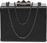 Mast & Harbour Black Synthetic  Clutch