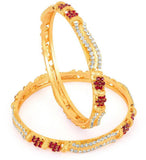 Sukkhi Copper Yellow Gold Bangle Set
