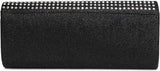 Dressberry Black Synthetic  Clutch