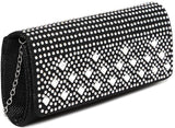 Dressberry Black Synthetic  Clutch