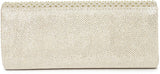 Dressberry Gold Synthetic  Clutch