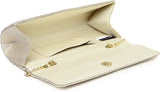 Dressberry Gold Synthetic  Clutch