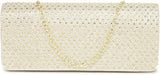 Dressberry Gold Synthetic  Clutch