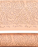 Dressberry Orange Synthetic  Clutch