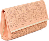 Dressberry Orange Synthetic  Clutch