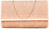 Dressberry Orange Synthetic  Clutch