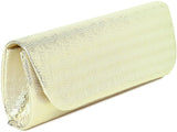 Dressberry Gold Synthetic  Clutch