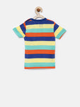 YK Striped Baby Boy's Round Neck T-Shirt