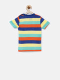YK Striped Baby Boy's Round Neck T-Shirt