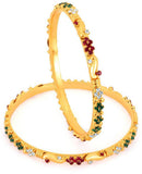 Sukkhi Copper Yellow Gold Bangle Set