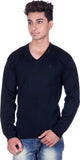 Pierre Carlo Solid V-neck Casual Men's Sweater