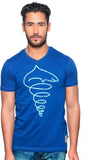 Nucode Graphic Print Men's V-neck T-Shirt