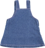 Tillu Pillu Baby Girl's Blue Dungaree
