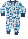 Earth Conscious Graphic Print Baby Boy's Jumpsuit