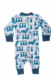 Earth Conscious Graphic Print Baby Boy's Jumpsuit