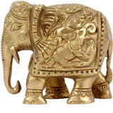 Tatvaarts Elephant Mini ( Fine-Finish) Showpiece  -  8.89 cm