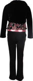 Cutecumber Floral Print Girl's Jumpsuit