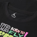 Jordan Kids Casual Short Sleeve Graphic Print Girl's Top