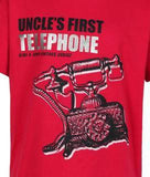GINI & JONY Solid Baby Boy's Round Neck Red T-Shirt