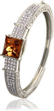 Eclat Brass Rhodium Bracelet