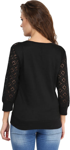 Yepme Full Sleeve Solid Women's Sweatshirt