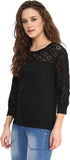Yepme Full Sleeve Solid Women's Sweatshirt