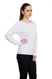 Hangover Solid Round Neck Women's Sweater