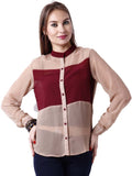 Hermosear Women's Solid Casual Shirt