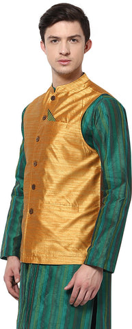 Yepme Sleeveless Solid Men's Jacket