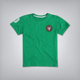 GINI & JONY Solid Baby Boy's Round Neck Green T-Shirt