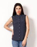 Hermosear Women's Printed Casual Shirt
