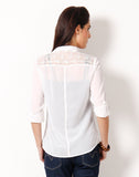 Hermosear Women's Solid Casual Shirt