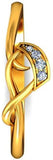Royal Diamond Jewellery Charisma Gold, Yellow Gold Diamond Yellow Gold 14 K Ring