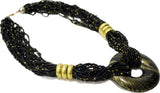 Imitzworld Wood, Alloy, Plastic Necklace