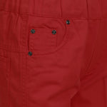 benext Regular Fit Boy's Red Trousers