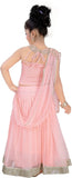 Be 13 Self Design Girl's Lehenga, Choli and Dupatta Set