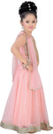 Be 13 Self Design Girl's Lehenga, Choli and Dupatta Set