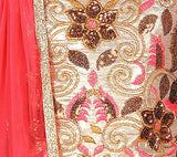 Be 13 Self Design Girl's Lehenga, Choli and Dupatta Set