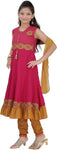 Be 13 Girl's Kurti, Legging and Dupatta Set