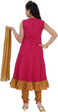 Be 13 Girl's Kurti, Legging and Dupatta Set