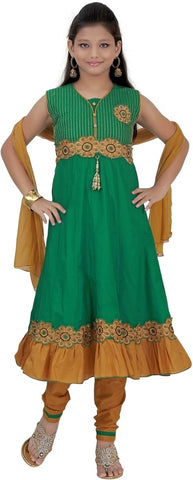 Be 13 Girl's Kurti, Legging and Dupatta Set