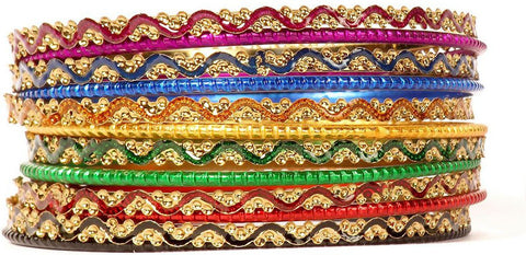 Urthn Alloy Brass Bangle Set