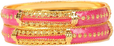 Urthn Alloy Brass Bangle Set