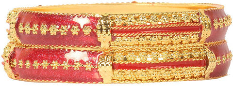 Urthn Alloy Brass Bangle Set