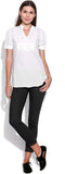 Shopaholic Casual 3/4 Sleeve Solid Women's Top