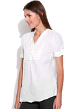 Shopaholic Casual 3/4 Sleeve Solid Women's Top
