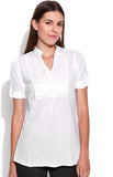 Shopaholic Casual 3/4 Sleeve Solid Women's Top