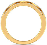 BlueStone The Trion Yellow Gold Diamond 14 K Ring