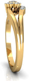 RaSav Jewels Yellow Gold Diamond Yellow Gold 18 K Ring