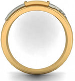Rasav Jewels Yellow Gold Diamond 18 K Ring